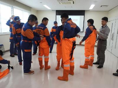 ウェーダー取扱い