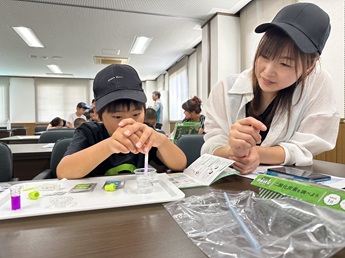 二酸化炭素の実験(炭酸水)