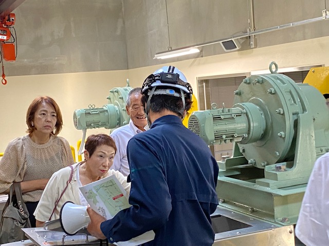 直方市汚泥再生処理センターでの研修3