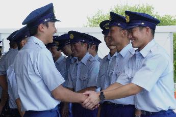 令和7年度初任科退寮日